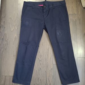 DSQUARED deep blue trouser
